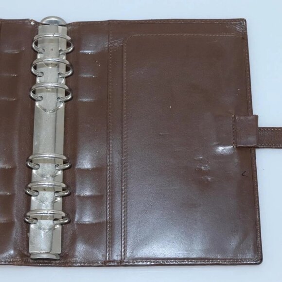 GUCCI GG Canvas Jackie Day Planner Cover Beige Silver 29961 Auth 138492 - Picture 13 of 16